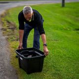 glass crate kerbside recycling