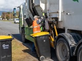 Recycling loaded to truck